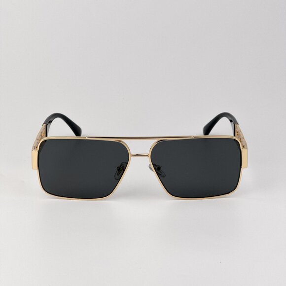 Versace VE2290 Sunglasses – Gold / Dark Grey Metal (100287) - Picture 3 of 9